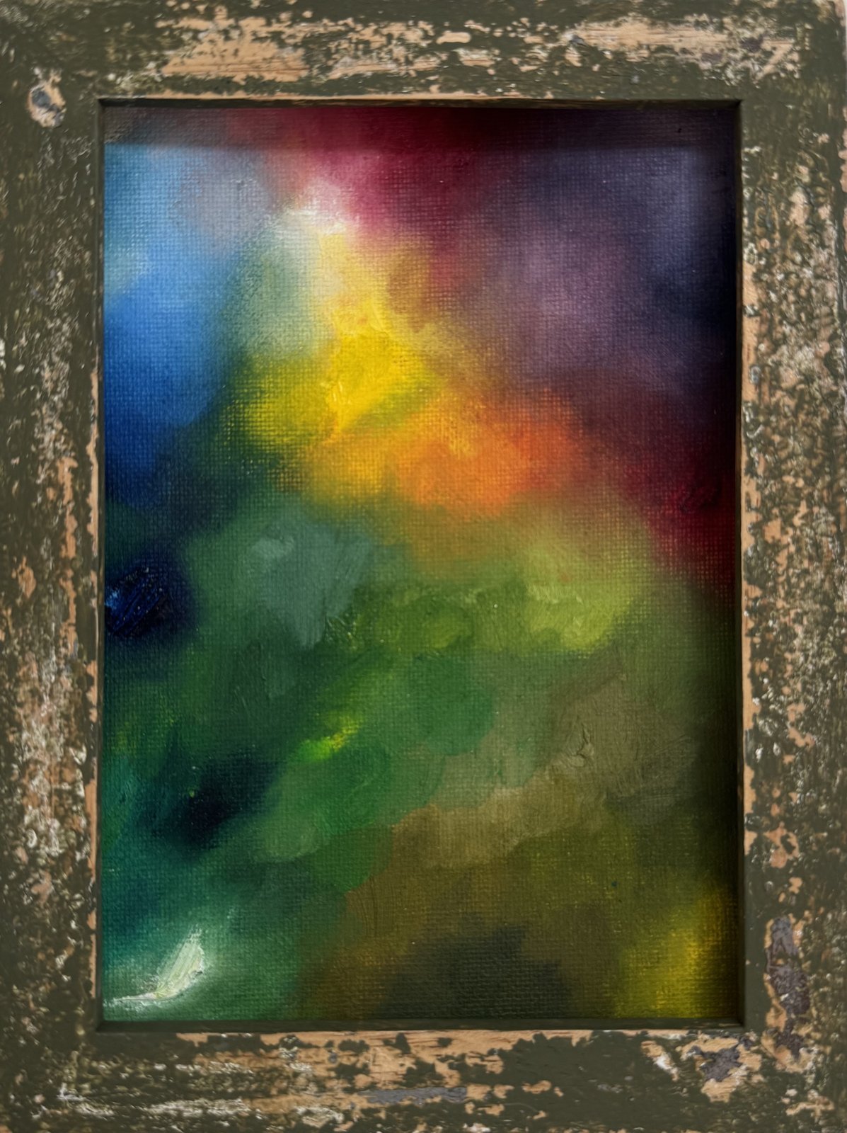 Nebula — Acrylic on canvas board