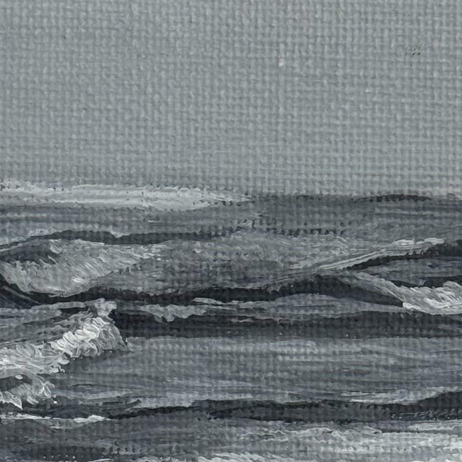 Monochrome Sea — detail 2