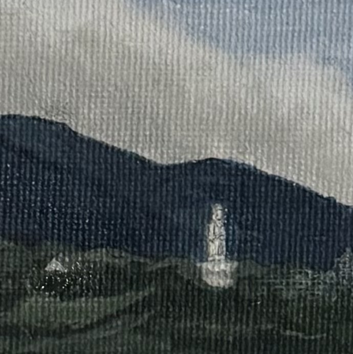 Sea and Lighthouse — detail 1