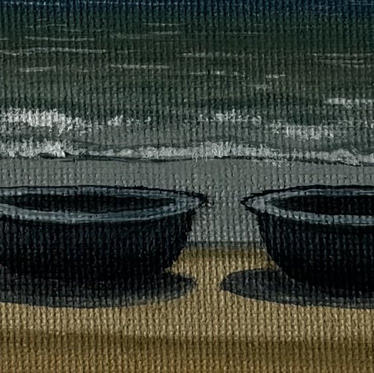 Beach and Boats — detail 1