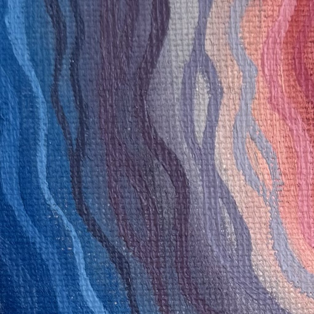 Sol psicodélico — detalle 2