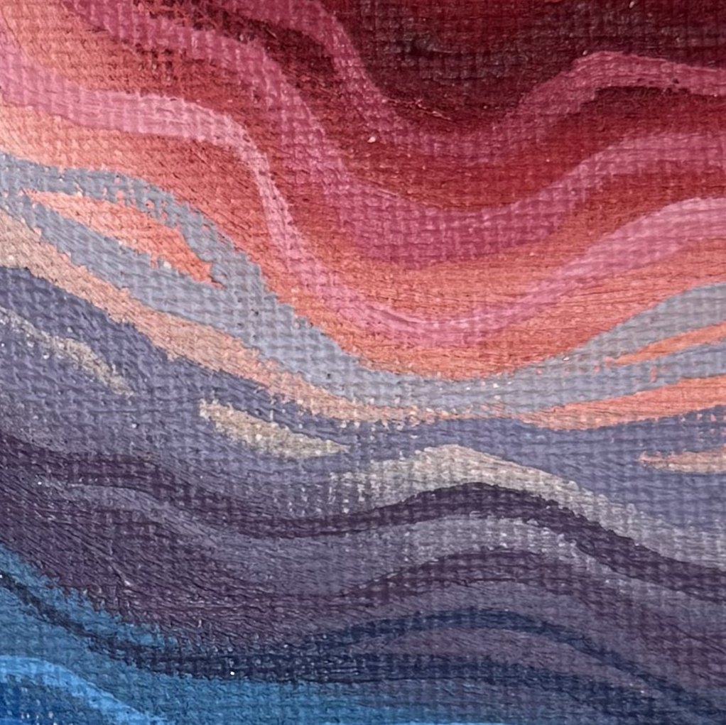 Sol psicodélico — detalle 3