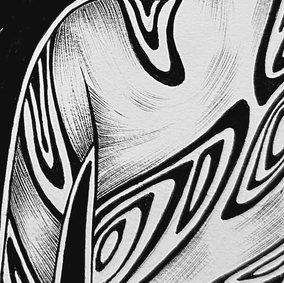 Faces and Roses — detail 2